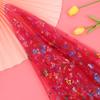 Handmade Tulle Fabric Bronzing Mesh Fabric New Organza Mesh Fabric  Backdrop Decoration