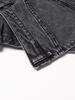 Street Style Denim Skort 2026: Irregular Waist, High-Waisted Wash, Faux Two-Piece Shorts