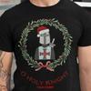 O Holy Night Knight HEMA and Buhurt Christmas T Shirt Vintage Washed Graphic Casual Homme Versatile Comfortable Stylish Unisex