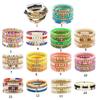 Colorful Bracelet Elastic Rope Beaded Bracelet Featuring Colorful Beads Present for Fashion Beach and Travel Enthusiasts