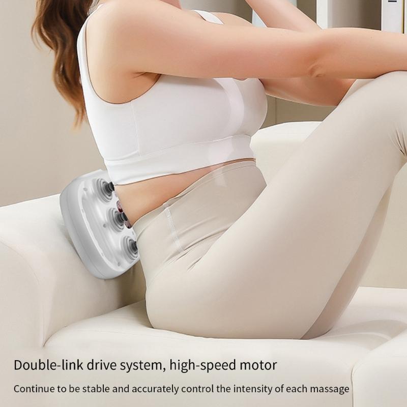 Ergonomic Rechargeable Back Massagers 22Heads for Deep Tissue Relaxation Portable Easy to Use Full Body Relaxation