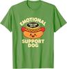 Emotional Support Hot Dogs Funny Kawaii Hot Dogs Design TShirt Y2k Cute Hotdog Graphic Outfit Womens Fashion Foodie Tee Tops