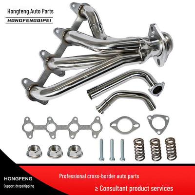 Stainless Steel Exhaust Manifold for 94-04 Chevrolet S10/GMC Sonoma Pickup Truck