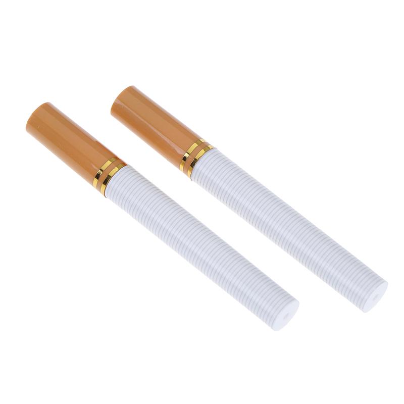 2Pcs Cigarette Shaped Secret Stash Diversion Pill Box Toothpick