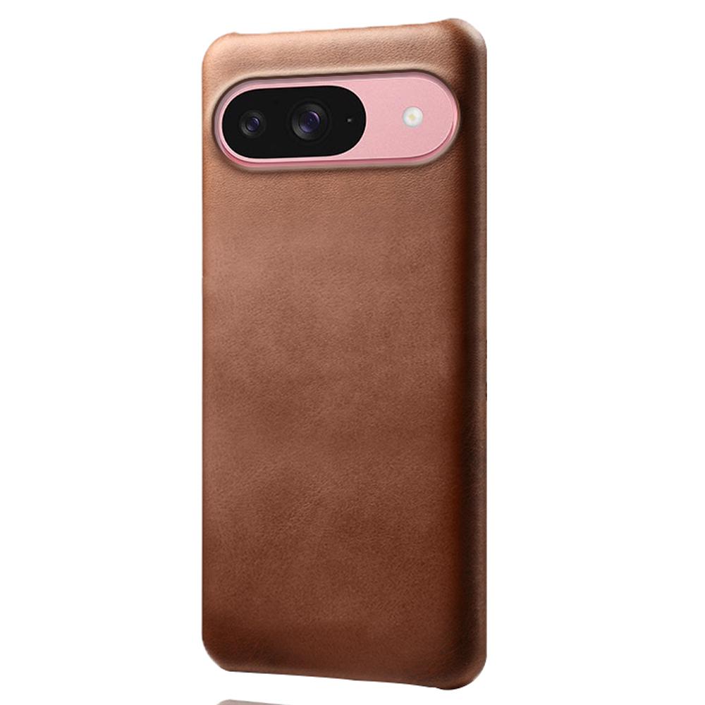 For Google Pixel 10/10 Pro Case Calf Texture PU Leather Hard PC Protective Phone Cover