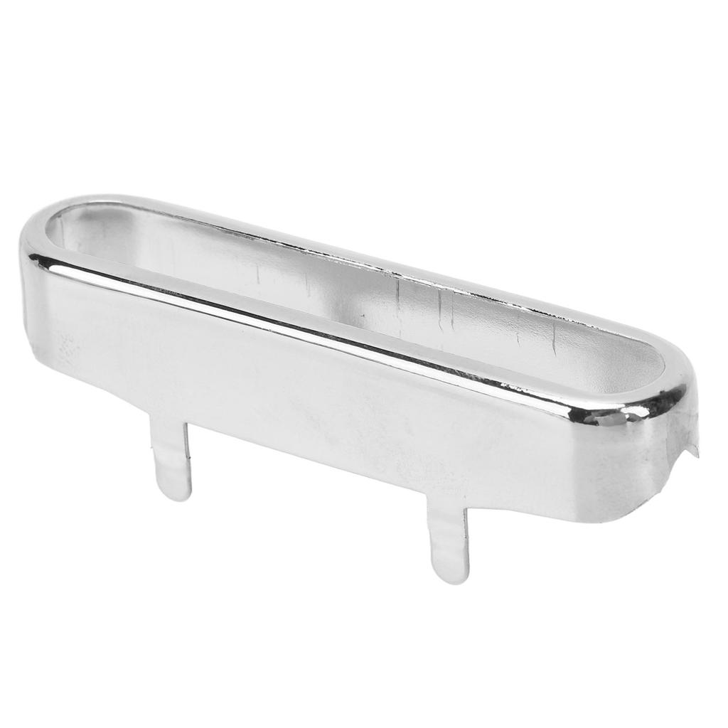 Guitar Pickup Cover Beautiful Silver Sturdy Metal Portable Guitar Pickup Shell for TL GB253 Hollow