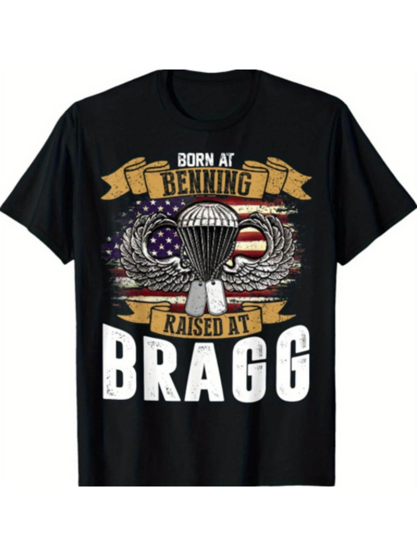 Veterans Gift TShirt Veterans Gift TShirt  Born At Ft Benning Raised Fort Bragg Airborne S