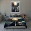 Winged Armored Warrior. Bedding Duvet Cover Sets Duvet Covers Pillowcases Gifts (1 * Duvet Cover 2 * Pillowcases, Without Duvet Insert)