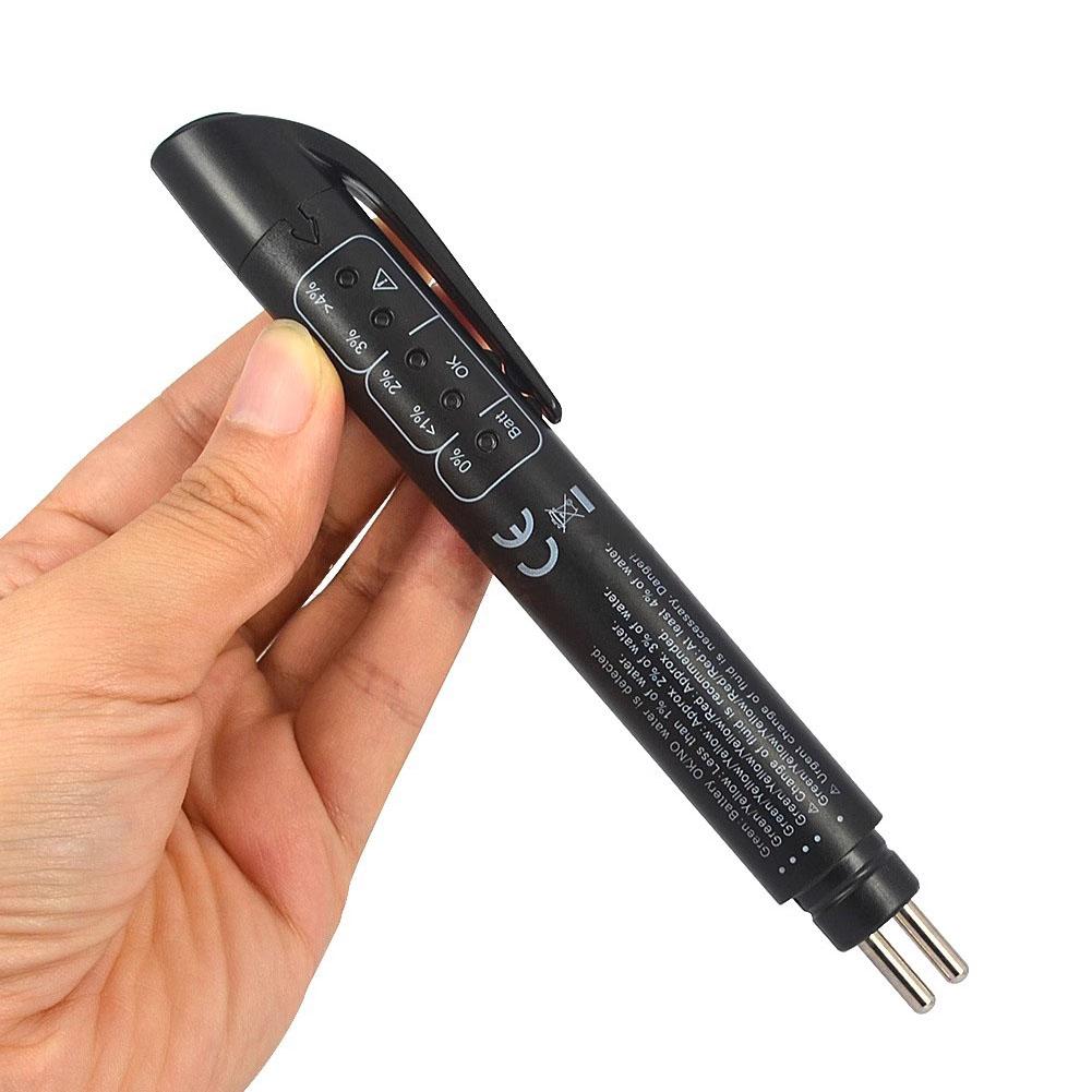 Automotive Brake Fluid Brake Oil Testing Pen Vehicle Brake Fluid Tester Oil Quality Test Display Testing Tools 1/2/3/4/5pcs