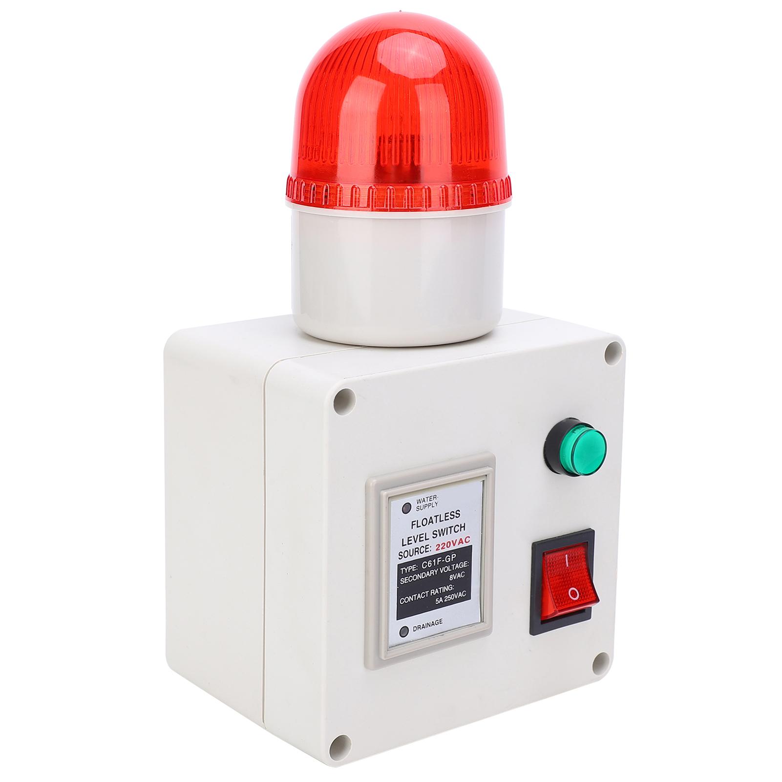 

Датчик низкого уровня жидкости Контроллер сигнализации о нехватке воды 90 дБ с глушителем