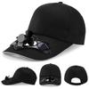 Summer Men Women Sport Outdoor Sun Protection Baseball Hat Cap with Solar Sun Power Cooling Fan Cool Casual Sun Visor Cap