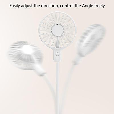 Sommer Outdoor und Reise USB Wiederaufladbarer Handventilator Leise Kühlung Powerbank Kabellos Mini Play Plug Ventilatoren