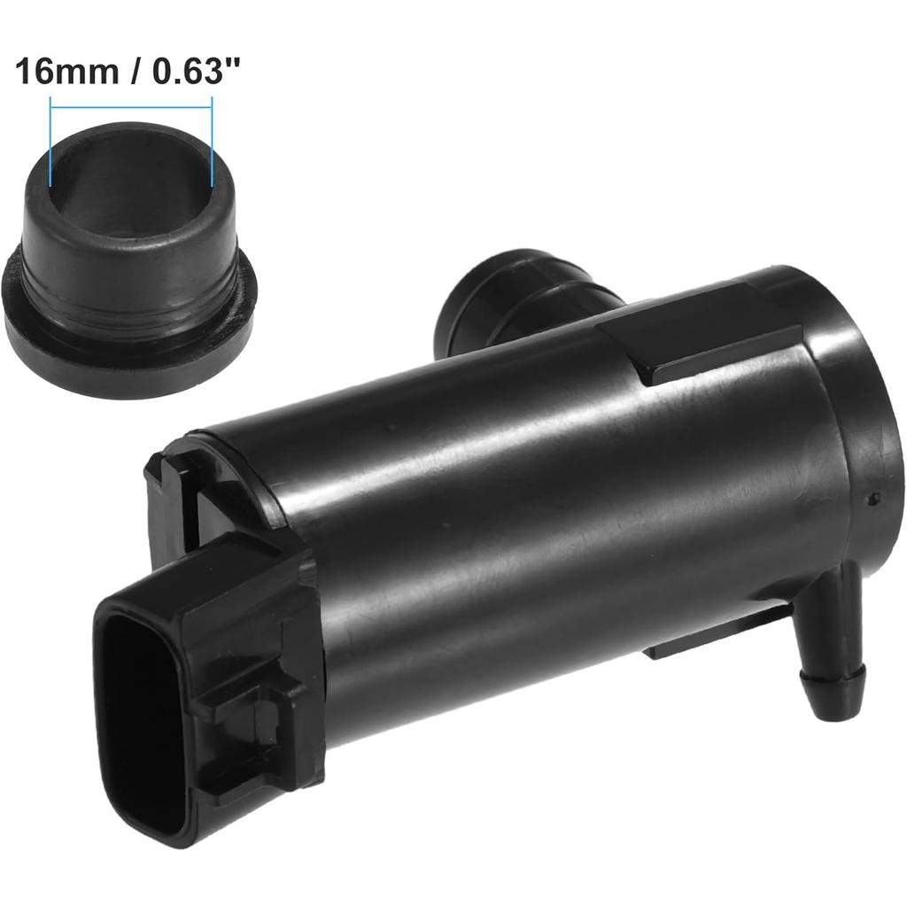 Bomba de Motor de Lavaparabrisas Compatible con Toyota Camry 1992-2006 para Toyota RAV4 2000-2005 No.85330-02020 - Paquete de 1