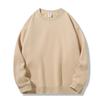 16-kleurige geborstelde katoenen fleece ronde hals casual hoodie voor koppels