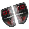1Pair LED Tail Light Left Right Turn Signal Light Brake Light Red High Brightness Tail Light Assembly For RANGER T6