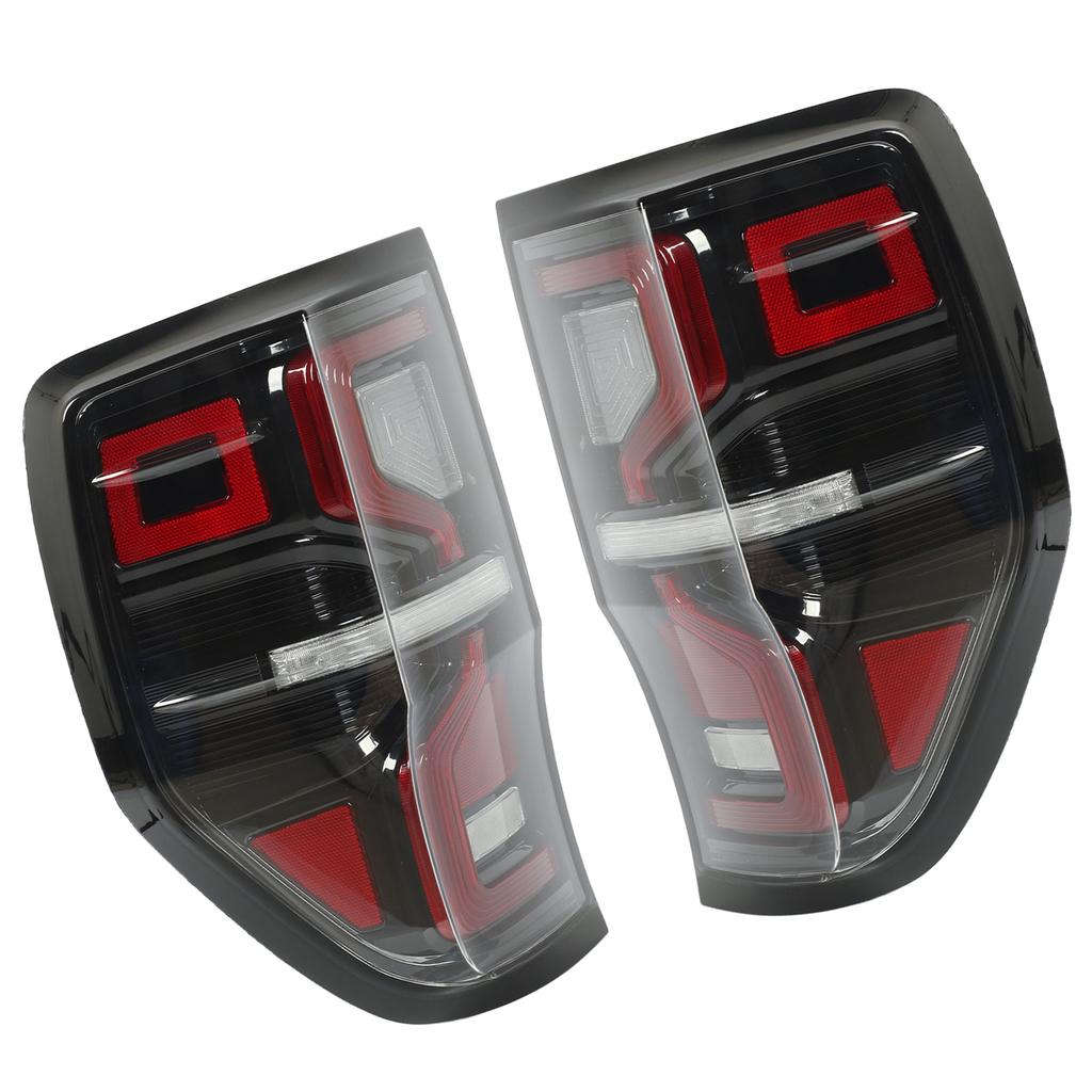 1Pair LED Tail Light Left Right Turn Signal Light Brake Light Red High Brightness Tail Light Assembly For RANGER T6