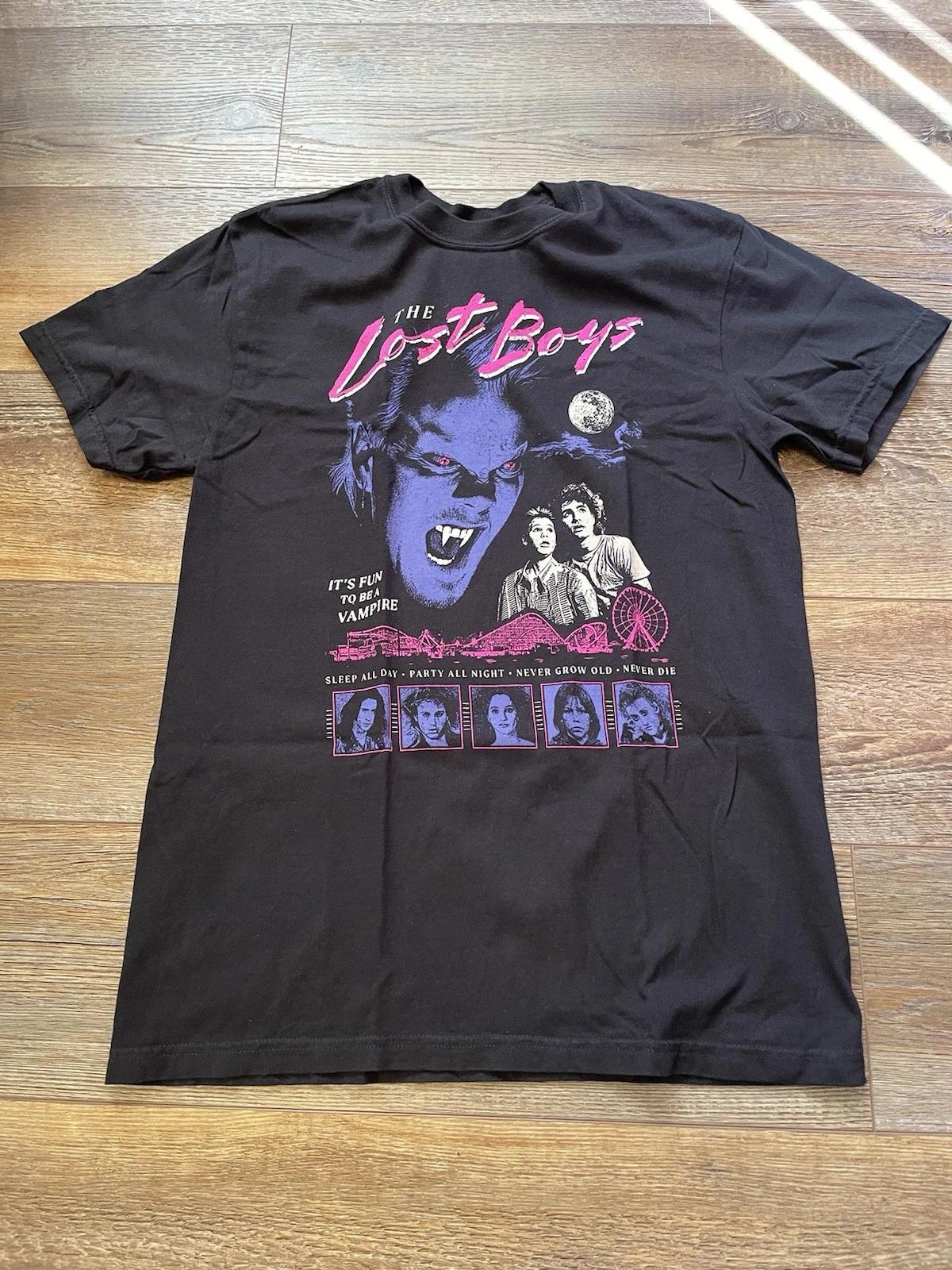 The Lost Boys - Horror Vampire Movie Rare  Graphic Tee T-Shirt  Top Mens T-Shirt Tee Top Unisex S