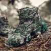Men's Hiking Shoes, Outdoor Beach Shoes Rubber Soled Chelsea Boots Hiking Midsole Green Military Boots Hiking Ankle Boots Design