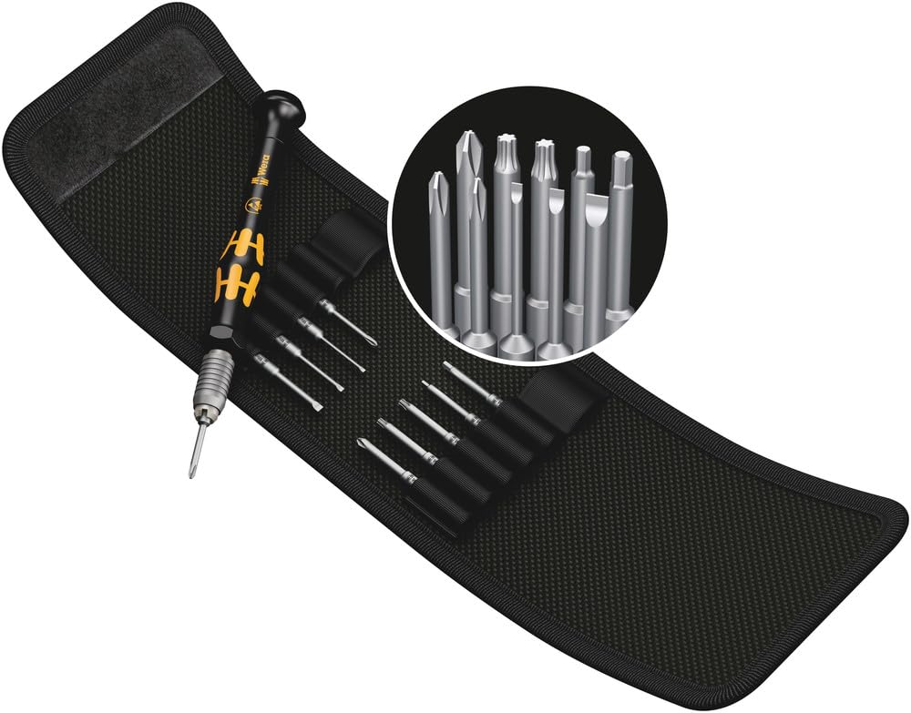 

Wera 05073670001 Kraftform Kompakt Precision ESD Protection SB Set Japanese 11-piece [Official Import]
