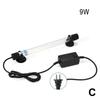 Lampada Sterilizzatrice a Luce UV Sterilizzatore Ultravioletto Sommerso Disinfezione Acqua per Acquario Serbatoio Pesci Stagno 5W 7W 9W 11W 13W