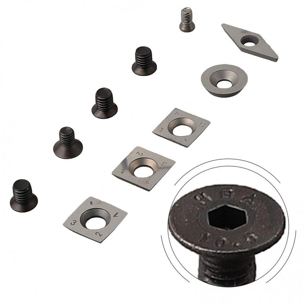 10pcs/set Inserts Blades Carbide Metalworking Tips