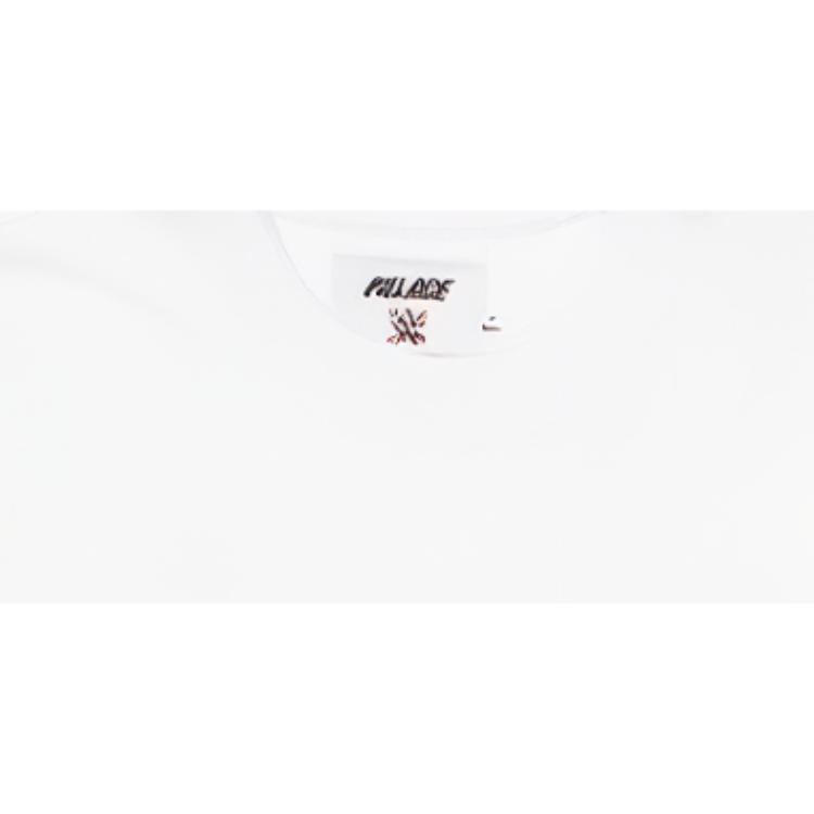 Palace Camiseta unisex blanca de la WWE Nice Day P22TS460