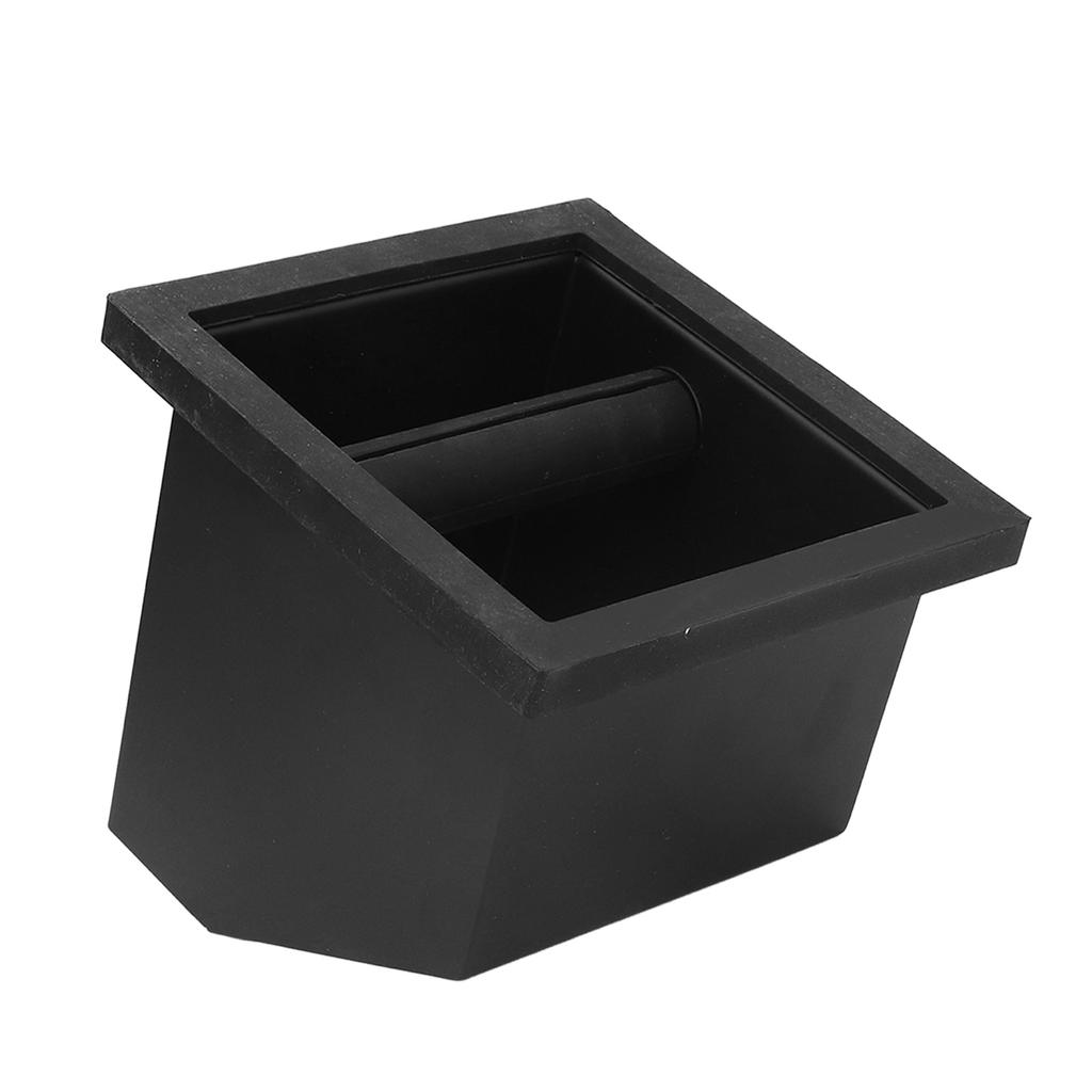 Kávový knock box nádoba na likvidáciu kávovej usadeniny bezodný vstavaný šikmý otvor nehrdzavejúca oceľ
