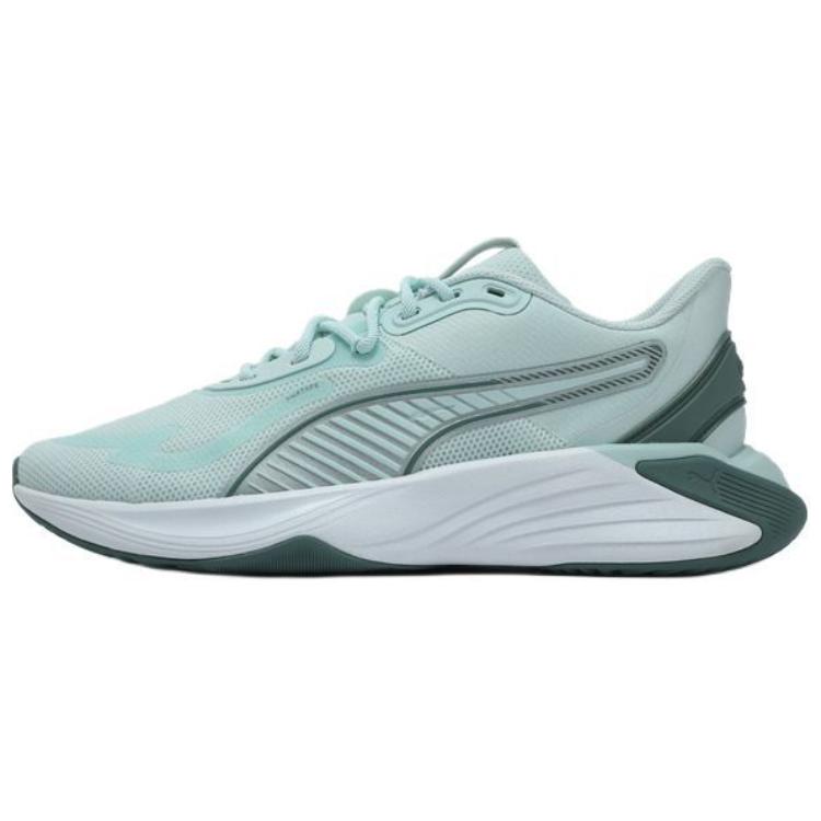 Puma Pwr Hybrid Tr Wns Lace Pack Comfortable Low Top Training Shoes Women sneaker Blue Green 311093-01