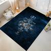 UEFA Champions League Football Design Rug Non-slip Rug Suitable for Living Room and Bedroom Sofas Sofas