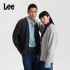 Lee Unisex V-Neck Two-Tone Loose Fit Cardigan Sweater