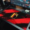 Belgium Color Mouse Pad Large Gaming Table Cushion Non-slip Laptop Tablet Big Mousepad XXL Mat Mini PC Playmat With Lock edge