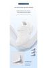 Kids' White Sports Shoes - Waterproof Leather Surface, Unisex Casual Running Sneakers