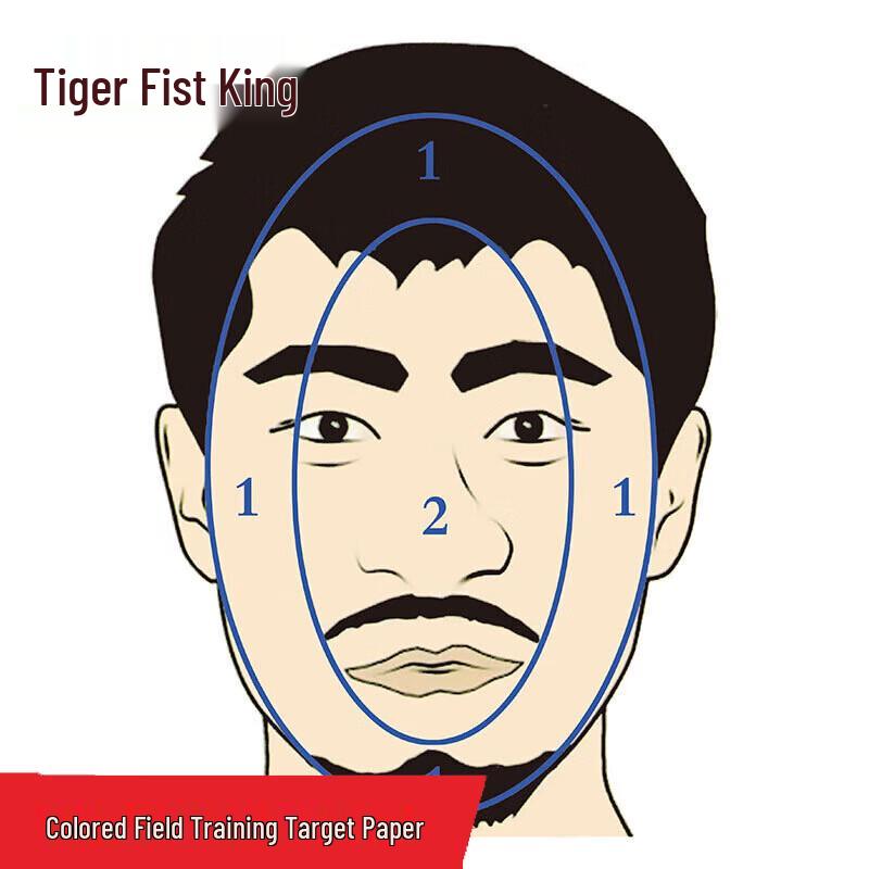 Tiger King Boxing Colored Training Target Sheets