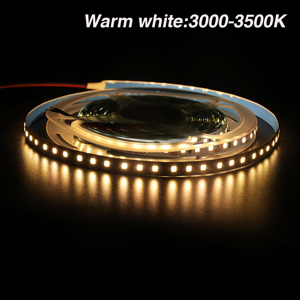 

DC 12V LED Strip SMD 2835 120LEDs/M Red Blue Pink Yellow Ice Blue White Home Decor Flexible Ribbon Tape Rope Lights 5M/Roll 1PC X 5M теплый белый