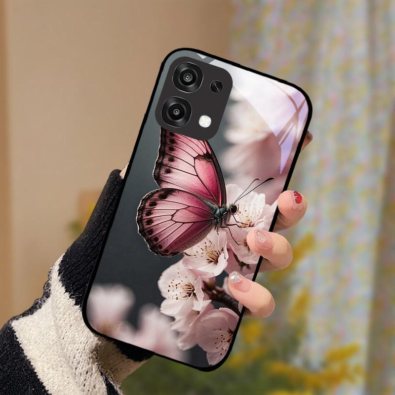 Tempered Glass Case For OPPO F31 A6Pro 5G CPH2781 A 6 Pro 4G CPH2799 Phone Cover Fashion Camera Protection Fundas Shell Coque