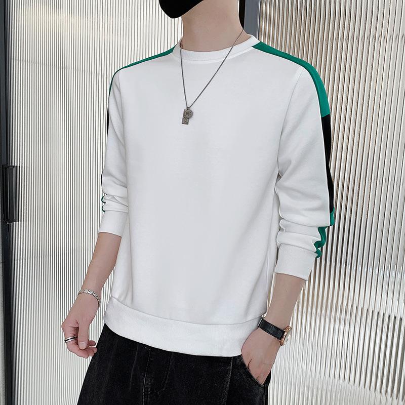 Herregenser Høst Herre Amerikansk rundhalsfarge Matchende Fritid Sportsgenser for menn