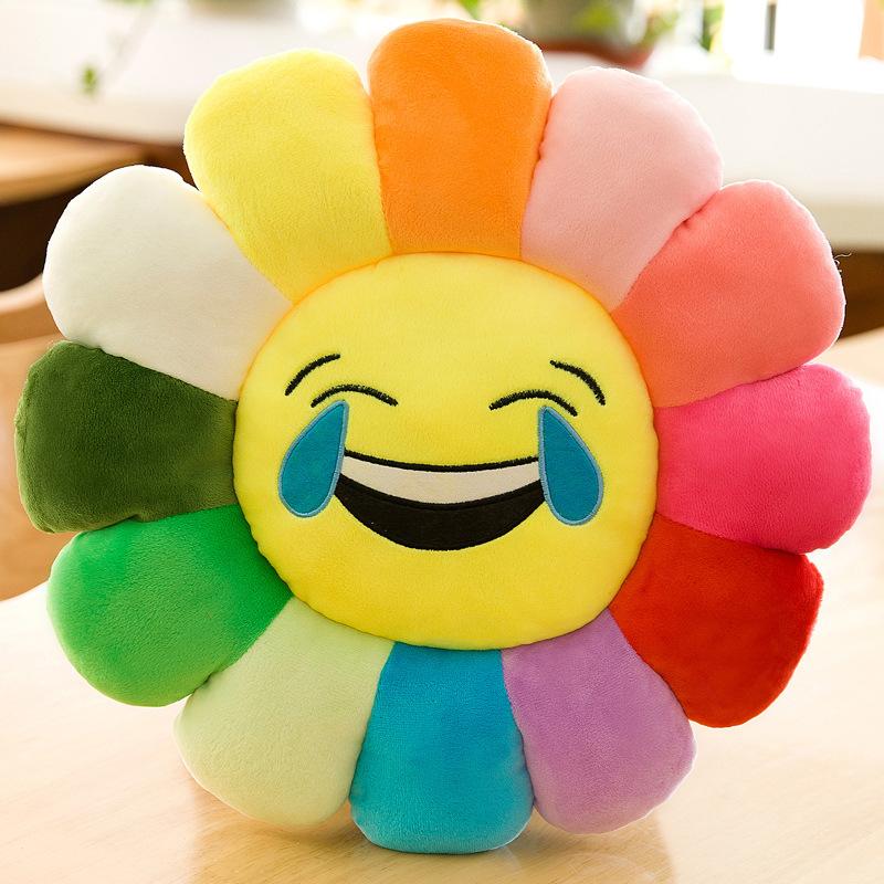 Sunflower Cartoon Office Cushion Cushion Cute Student Classroom Chair Butt Cushion Sedentary Living Room Bay Window Cushion