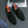 2024 Spring New Suede Leather Men Shoes Oxford Casual Shoes Classic Sneakers Comfortable Footwear Dress Shoes Large Size Flats
