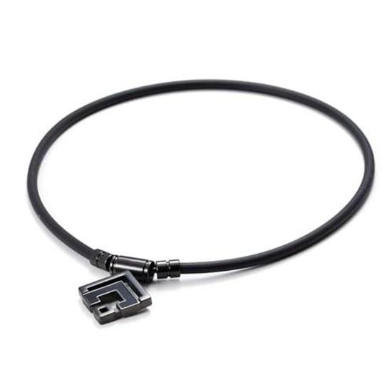 Corantotte Official Limited Towel Set Magnetic Necklace TAO ARAN Gloss Black (LL 51cm)
