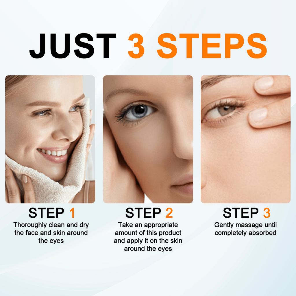 1pc Snail Eye Cream-Reduce Fine Lines & Dark Circles, Brightens & Refreshes The Skin, Improve Skin E