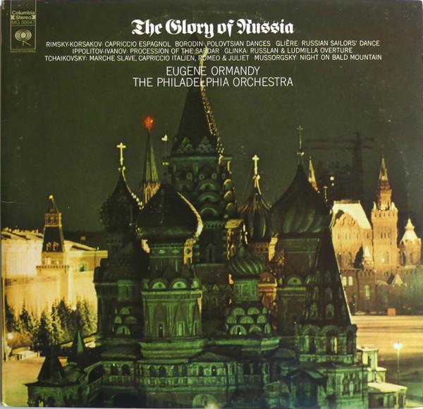 

LP Record EUGENE ORMANDY PHILADELPHIA ORCHES Glory Of Russia MG30947 COLUMBIA MASTE 1971 US Classical Used