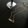 Luxurious Exquisite Diamond-set Bracelet Necklace Set For Fashionable Zircon For Women To Wear During Summer Travel