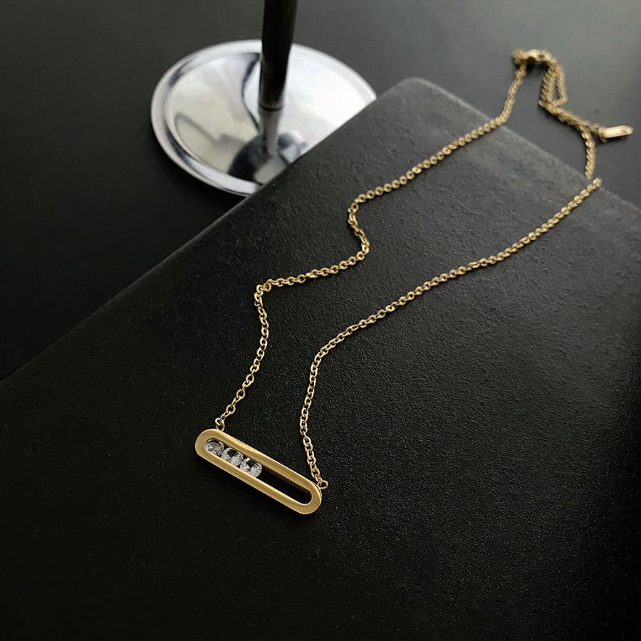 Luxurious Exquisite Diamond-set Bracelet Necklace Set For Fashionable Zircon For Women To Wear During Summer Travel