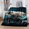 Elden Ring 3D Printed Game Gamer Soft Plush Blanket,Flannel Blanket Throw Blanket for Living Room Bedroom Bed Sofa Picnic Cover