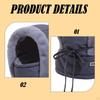 Winter Warm Hat 3 in 1 Outdoor for Snow Sports Skating Skiing Hiking
