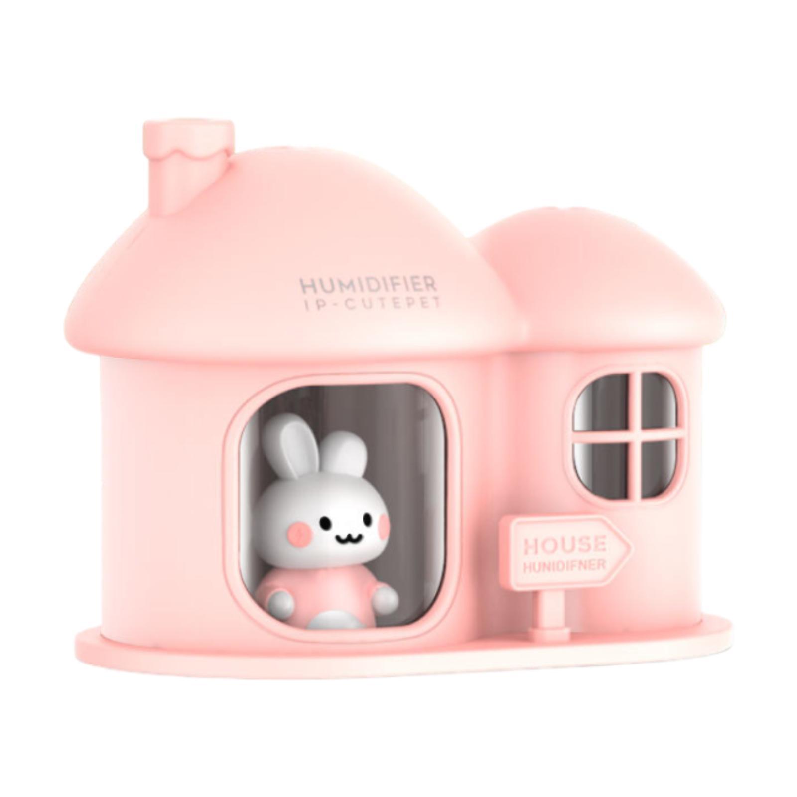 

Увлажнитель в форме дома с настройками окружающего света, диффузор ароматов, диффузор эфирных масел для камина, гостиной, офиса, отеля