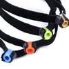 6Pcs Tippet Spool Tenders Fishing Tippet Rings Gadget Portable Threader Elastic Fishing Line Loop for Outdoor Activities