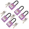 5Set 38mm/1.5in Safety Lockout Engineering Insulation Skid Resistance for Factories Construction