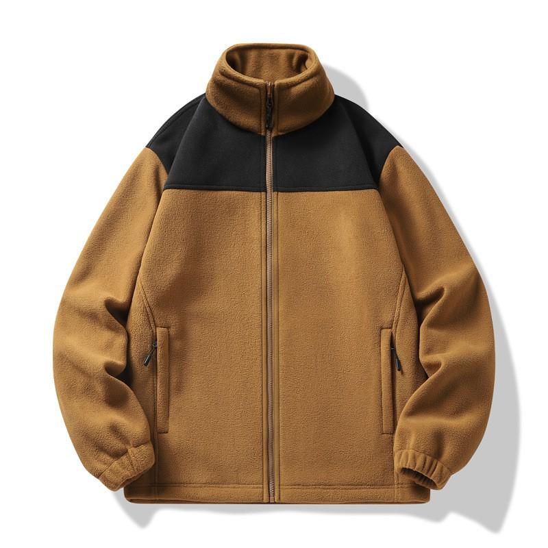 Unisex Fleece Jacket Outdoor Activities Warm Breathable Polar Inner Layer Hiking Running Camping
