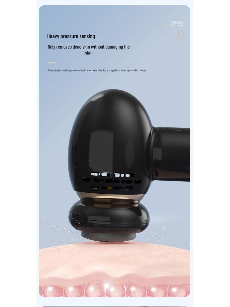 Electric Foot File and Massager - Callus Remover & Polisher 